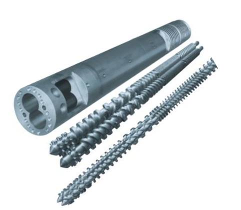 Conical/Parallel Twin screw barrel